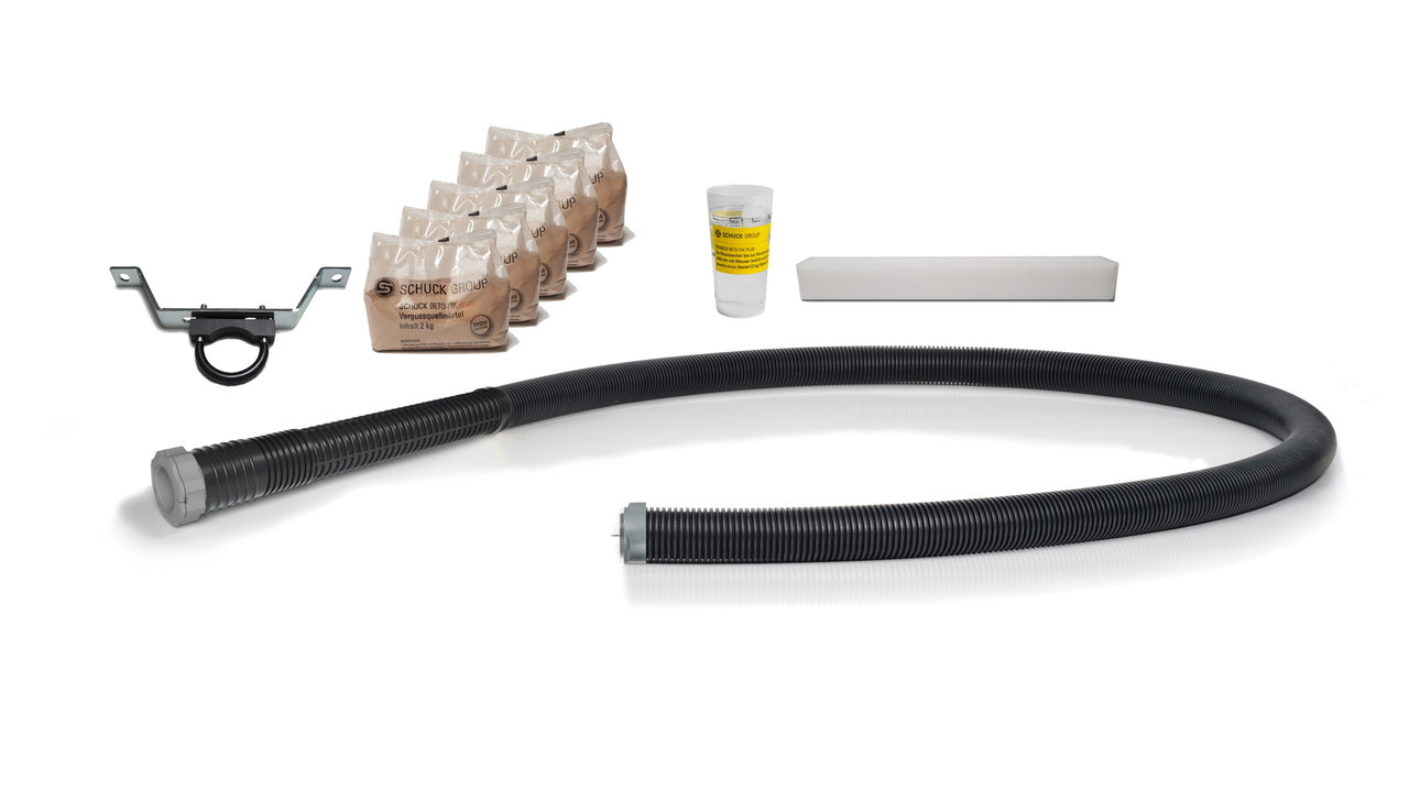 Schuck 1-Spartenhauseinführung für nichtunterkellerte Gebäude (Strom oder Wasser)