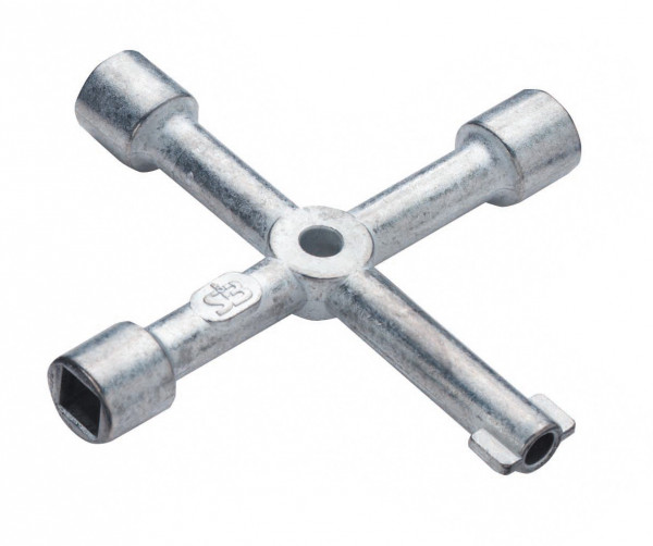 CIMCO Mastschlüssel mit 8mm Halbmond Bit (und 3 weiteren Bits)