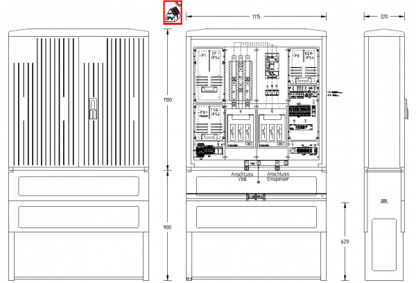 UESA ZAS Erzeugungsanlagen bis 135kVA (Volleinspeisung)