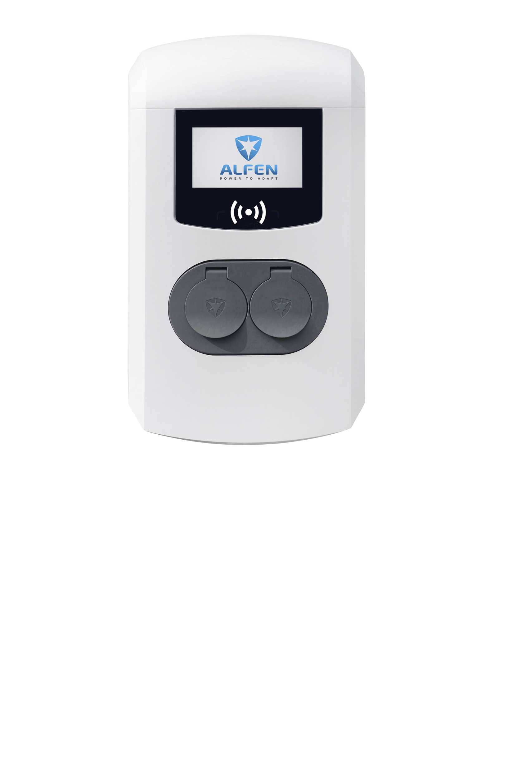 Alfen Eve Double Pro-Line DE (eichrechtskonform) Wallbox (2x11 kW / 1x22 kW) mit 2 x Ladesteckdosen